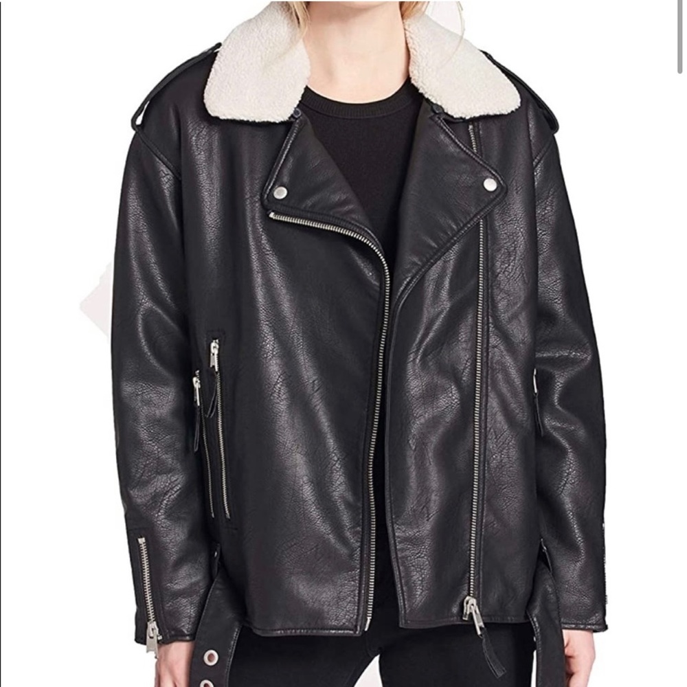 Levi’s Sherpa Leather Jacket